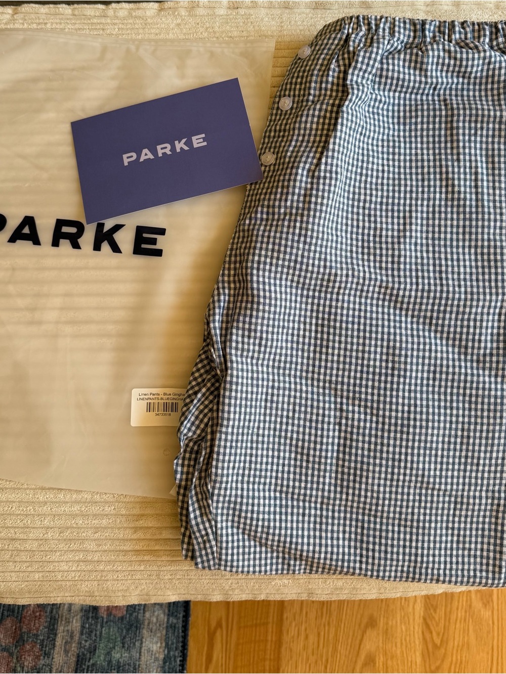 Parke Coastal Linen Pants
